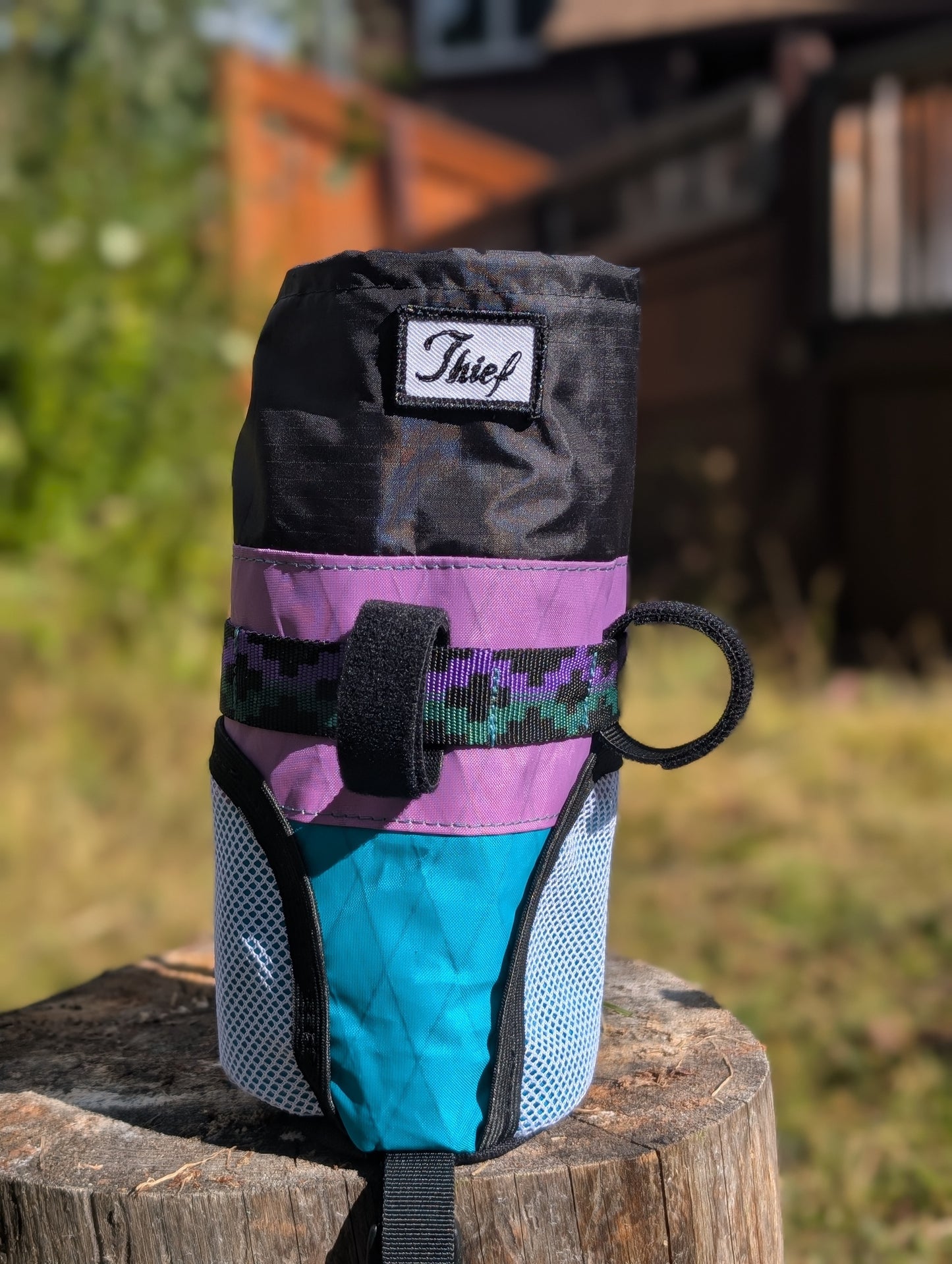 Watering Hole - Mulberry/Teal