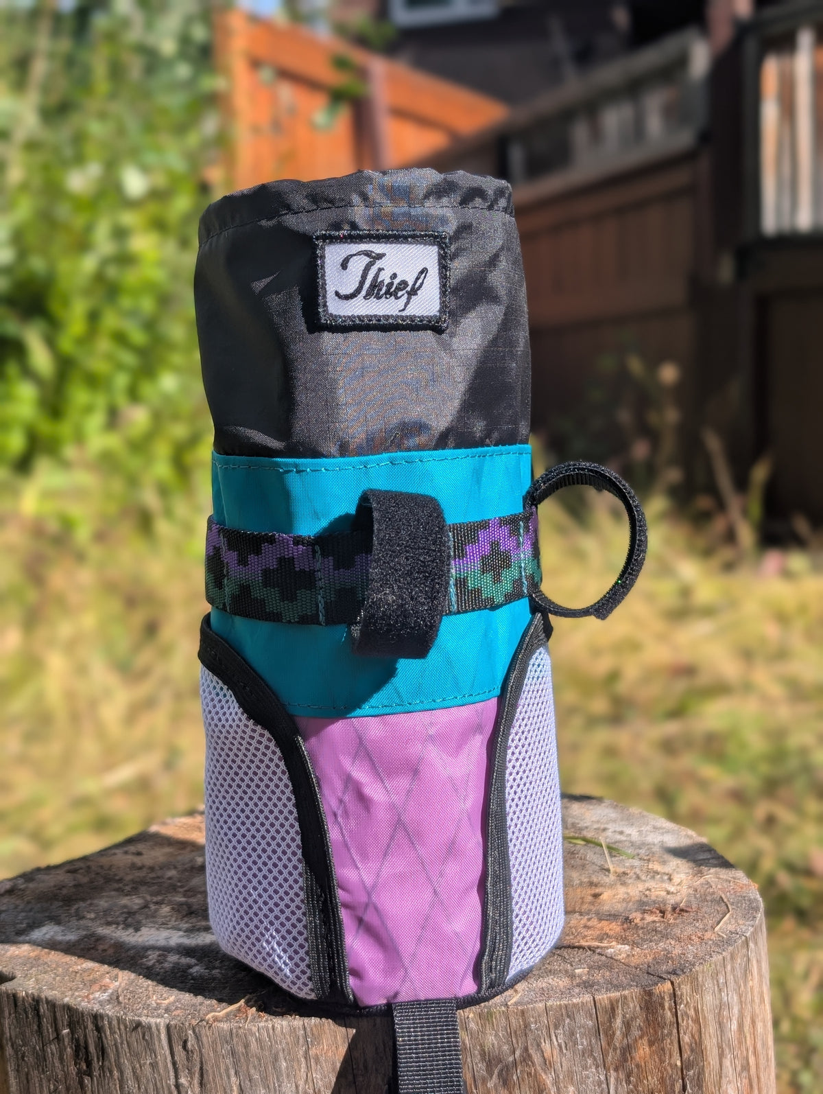Watering Hole - Teal/Mulberry