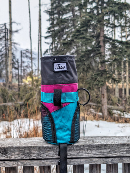 Watering Hole - Teal/Fuchsia