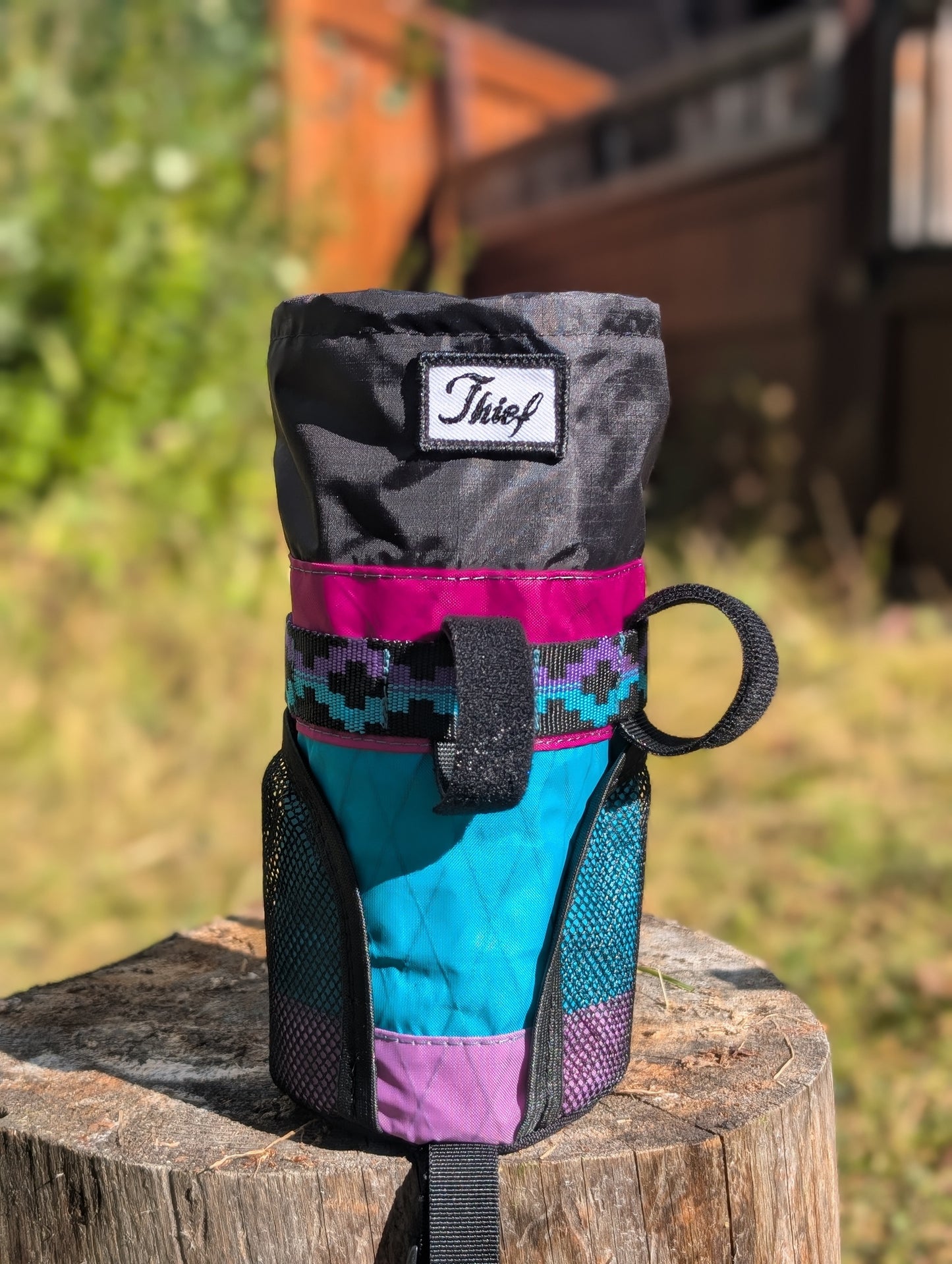 Watering Hole - Fuchsia/Teal/Mulberry