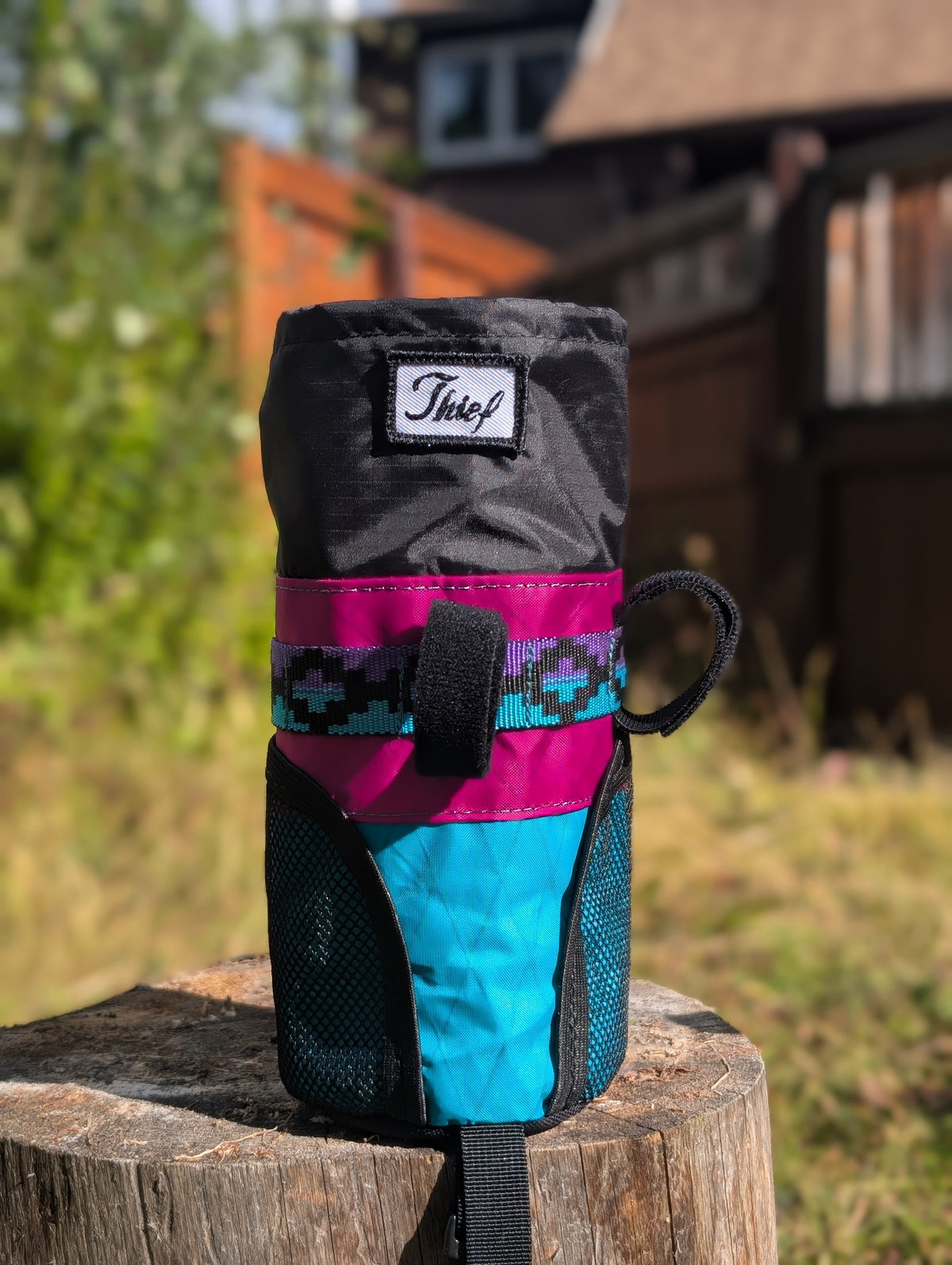 Watering Hole - Fuchsia/Teal